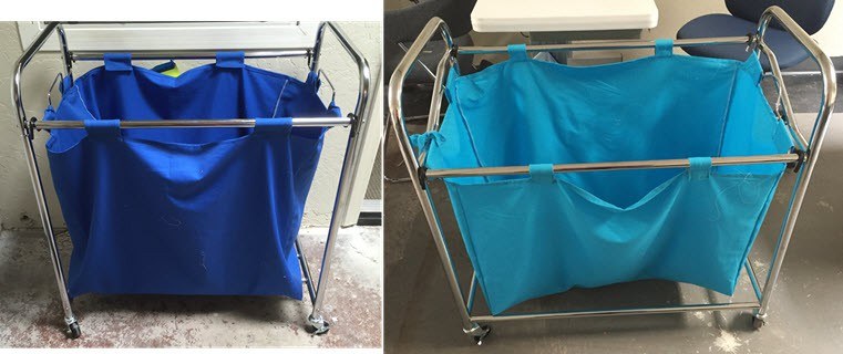 optional laundry carts
